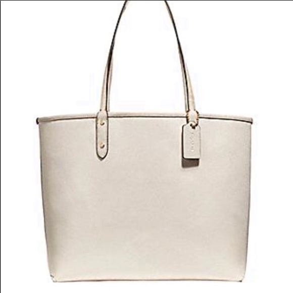 Coach Signature Reversible Large Tote NY City Bag - Picture 5 of 8